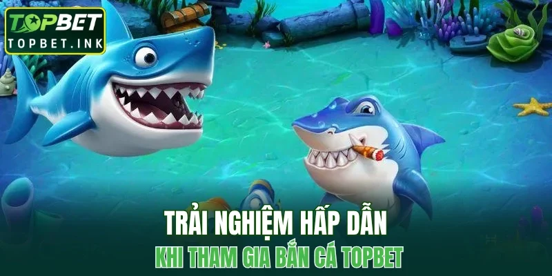 Trải nghiệm hấp dẫn khi tham gia bắn cá TOPBET